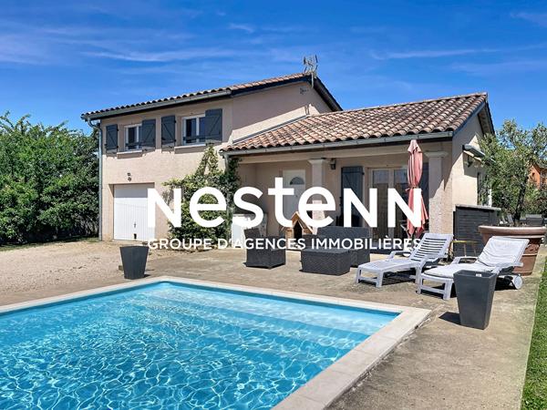 A Vendre: Villa 4 chambres avec piscine traditionnelle - LA CHAPELLE-DE-GUINCHAY (71570)