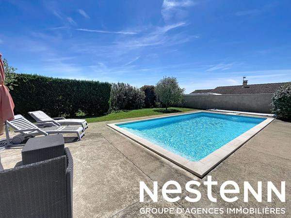 A Vendre: Villa 4 chambres avec piscine traditionnelle - LA CHAPELLE-DE-GUINCHAY (71570)