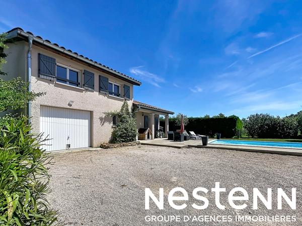 A Vendre: Villa 4 chambres avec piscine traditionnelle - LA CHAPELLE-DE-GUINCHAY (71570)