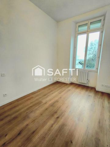 APPARTEMENT T3 RENOVE AVEC JARDIN ET PLACE DE PARKING