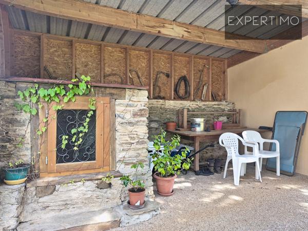 Centrès (12120) Splendide Maison 5P 4CH + Caves + Grange + Jardin + Terrain arboré