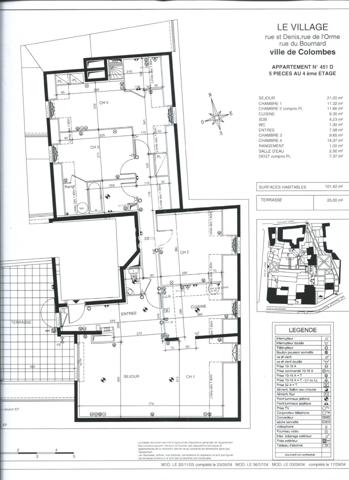 Appartement 4 pièces - 117 m²