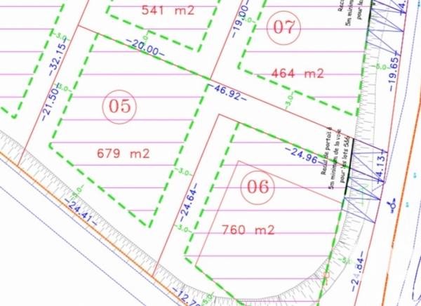 Terrain à vendre 679 m² Béziers