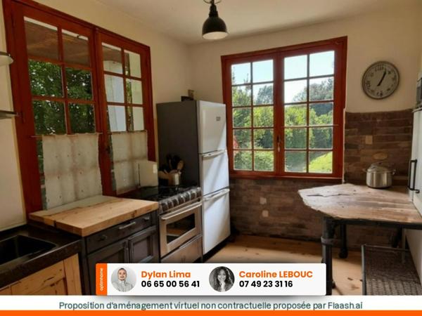 Maison sur sous sol 75m² avec jardin