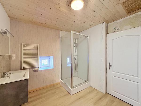 Maison de caractère de 220 m² au cœur de la cité médiévale de Saint-Loup-Lamairé avec studio indépendant, garage et dépendances.