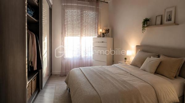 Centre ville à 15min à pieds du RER B et Futur Métro L15 proche toutes commodités, dans une RESIDENCE STANDING, au 2ème étage/4 (ascenseur), Appartement 3P de 61,66m² : entrée - cuisine ouverte sur séjour avec accès au BALCON donnant sur COUR - 2 chambres - sdb - wc. 2 PARKINGS en sous-sol. Les +++ Résidence Standing récente (2010) - Agencement optimisé - Bon secteur... Faire vite ! Une visite s'impose.