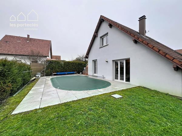 Maison à Obernai - 4 pièces avec piscine, jardin et garage