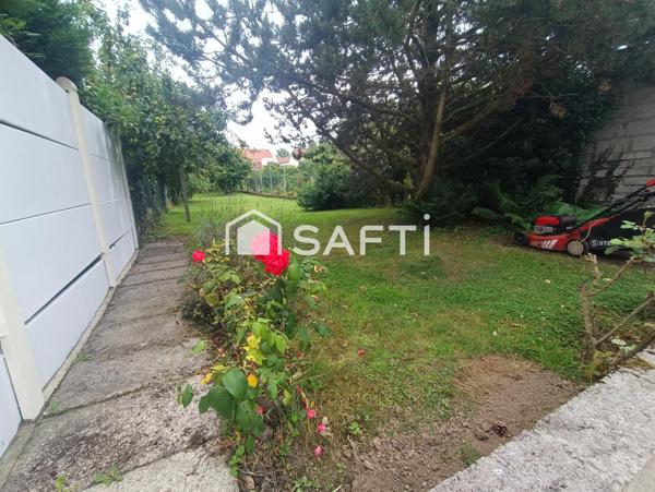 Maison 3 chambres jardin garage à raffraichir