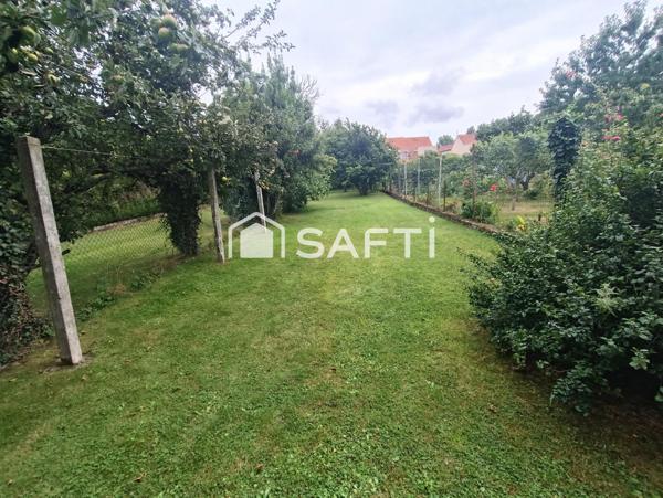 Maison 3 chambres jardin garage à raffraichir