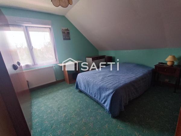 Maison 3 chambres jardin garage à raffraichir