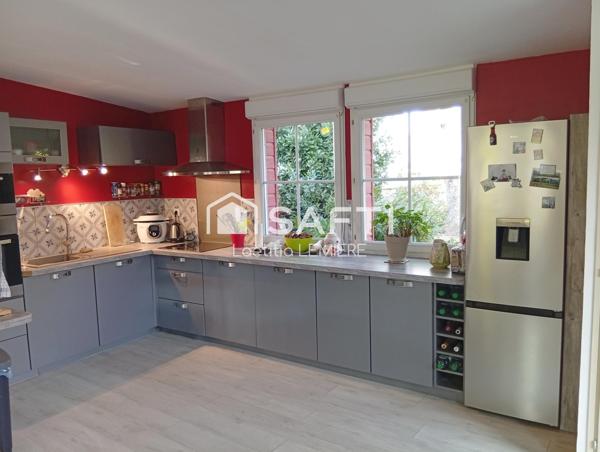 Maison 90 M2, 3 chambres,jardin,dependances