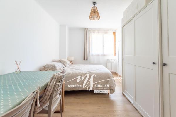 T3 de 65 m² avec jardin de 60 m² à pied du centre