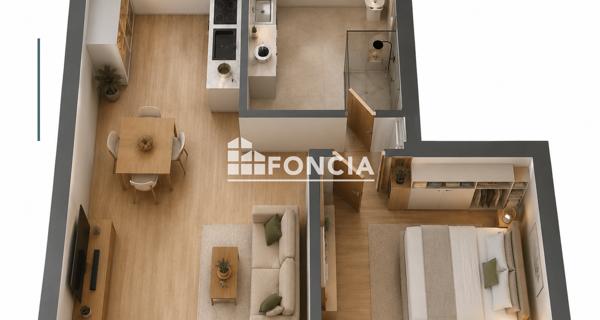 À vendre Appartement 2 pièces 30 m² - Bordeaux 33000