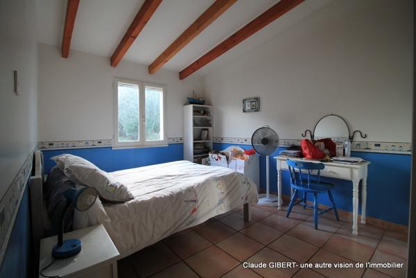 Balaruc-le-Vieux (34540) Maison de plain-pied T4 sur une parcelle de 2582 m2 en pleine garrigue à Balaruc-Le-Vieux