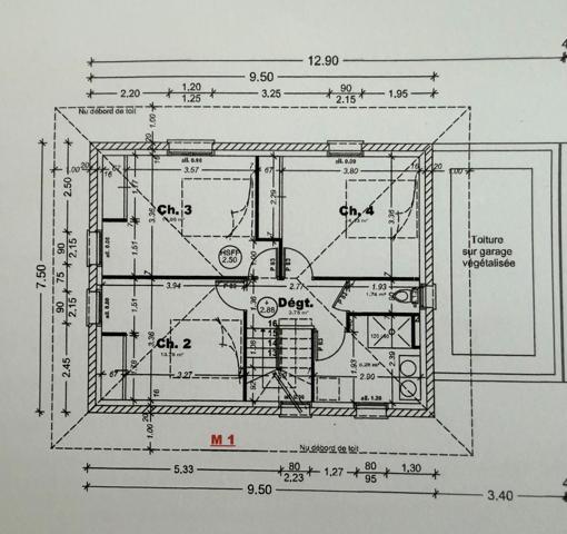 CALME ET CAMPAGNE  MAISON EN VENTE  EN ETAT FUTUR D'ACHEVEMENT