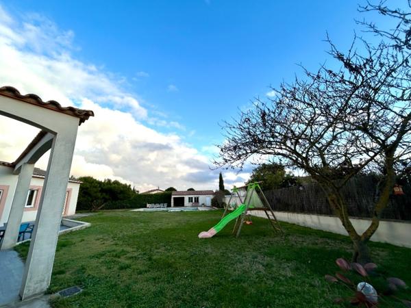 À Villemoustaussou, villa en vente avec Le TUC IMMO BRAM-Agence AVEROUX Villemoustaussou (11620)