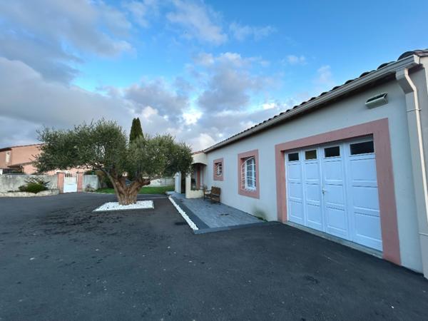 À Villemoustaussou, villa en vente avec Le TUC IMMO BRAM-Agence AVEROUX Villemoustaussou (11620)