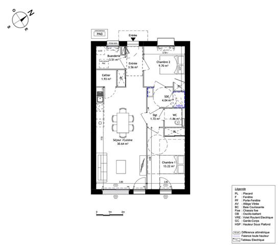 Maison Montaigu 4 pièces