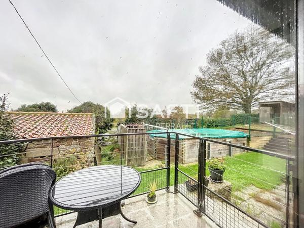 Propriété à la maison rénovée avec fort potentiel