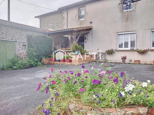 Propriété à la maison rénovée avec fort potentiel