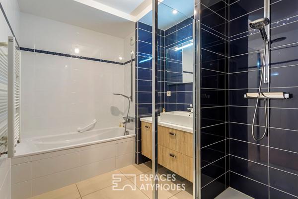 Appartement avec terrasse et vue sur Lyon dans une résidence de standing