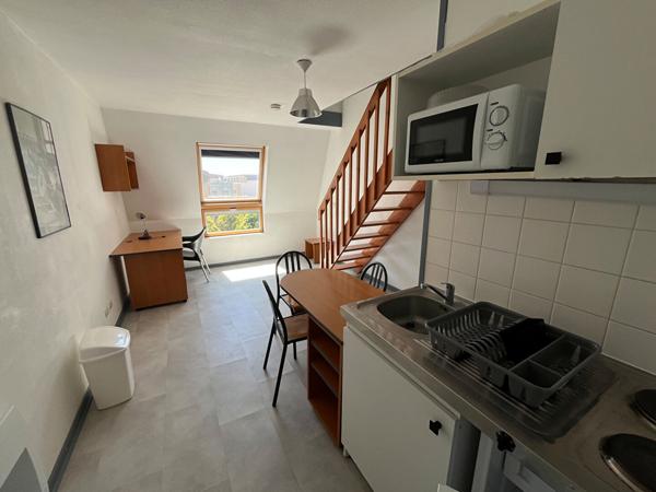 Duplex meublé de 33m2