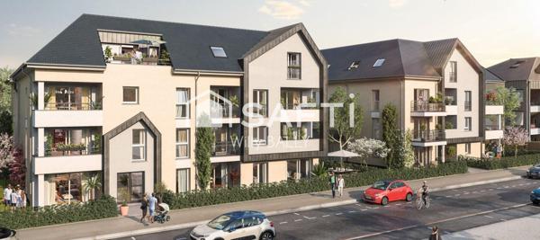 Au 2ième étage d'une résidence neuve avec ascenseur !