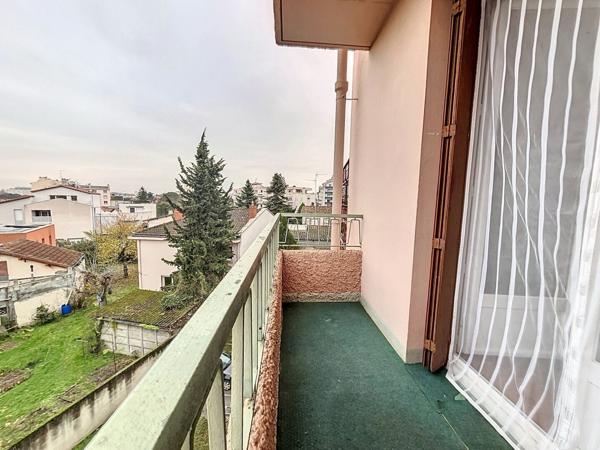 Appartement T1 de 30 m² avec balcon Toulouse St Agne  louer - 550€ charges incluses !