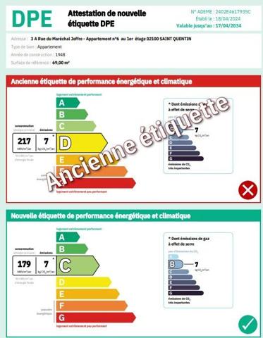 Location Appartement 4 pièces 73 m2 à Saint-Quentin