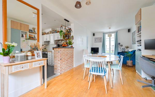 Appartement à vendre    3 pièces • 61,54 m2 Montreuil