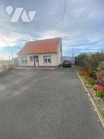 NORTKERQUE MAISON INDIVIDUELLE SEMI PLAIN-PIED GARAGE JARDIN