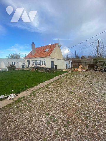 NORTKERQUE MAISON INDIVIDUELLE SEMI PLAIN-PIED GARAGE JARDIN