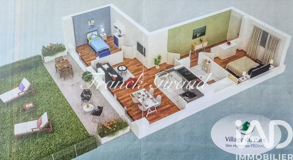 Appartement à vendre 3 pièces 58 m² Brétigny-sur-Orge