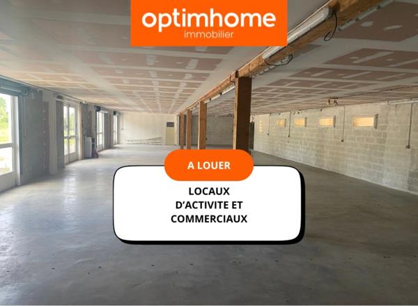 Local d'activité/bureau à louer PONT L'EVEQUE (14)- Superficie de 800 à 1450 m2