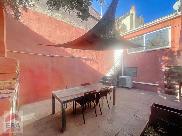 A VENDRE MARSEILLE 13014 LE CANET MAISON T3 PLAIN PIED JARDIN TERRASSE DEPENDANCE