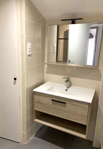 T3 rénové - Centre Marans - 2 chambres - Grande pièce de vie 40 m²