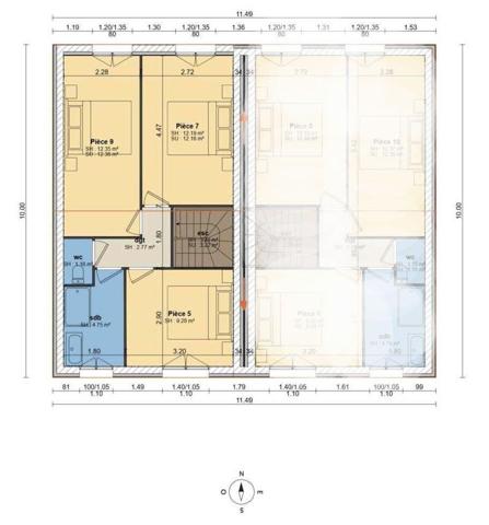 Terrain à vendre 462 m² Breuillet