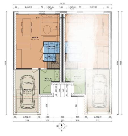Terrain à vendre 462 m² Breuillet
