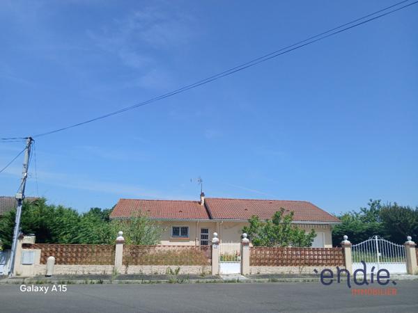 maison de 3 pièces (117 m²) avec garage intégré à HAGETMAU (40700)