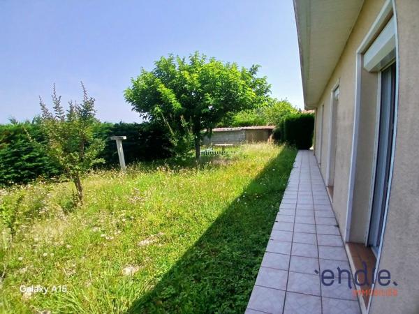 maison de 3 pièces (117 m²) avec garage intégré à HAGETMAU (40700)