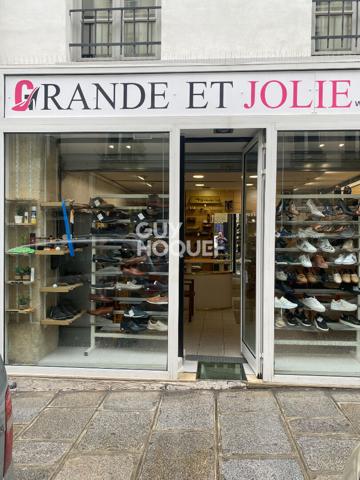 Location pure - Boutique Rue Meslay - Paris 3ème.