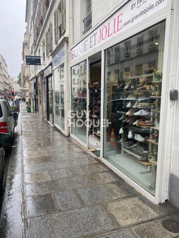 Location pure - Boutique Rue Meslay - Paris 3ème.