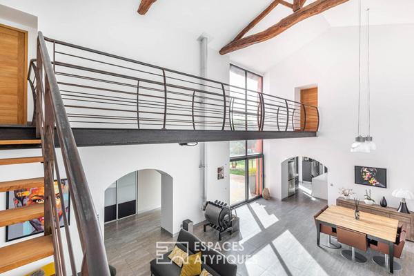 Elégante ferme rénovée et sa piscine