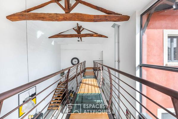 Elégante ferme rénovée et sa piscine