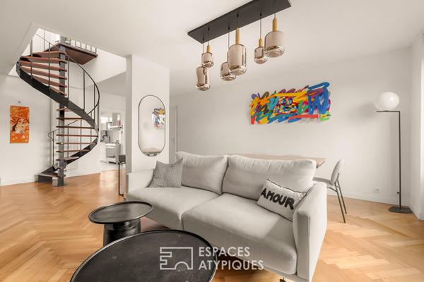 Duplex avec terrasse proche de l’Horloge de Tassin