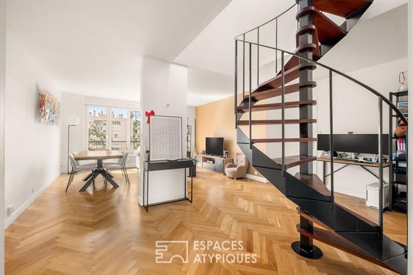 Duplex avec terrasse proche de l’Horloge de Tassin