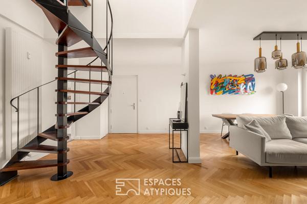 Duplex avec terrasse proche de l’Horloge de Tassin