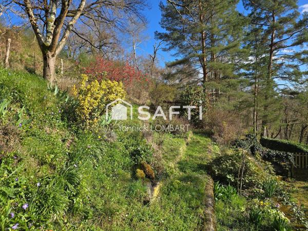 Maison 3 chambres, 2ha65 de terrain boisé