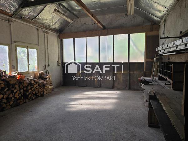 Maison 3 chambres, 2ha65 de terrain boisé