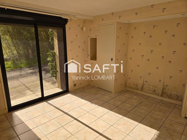 Maison 3 chambres, 2ha65 de terrain boisé